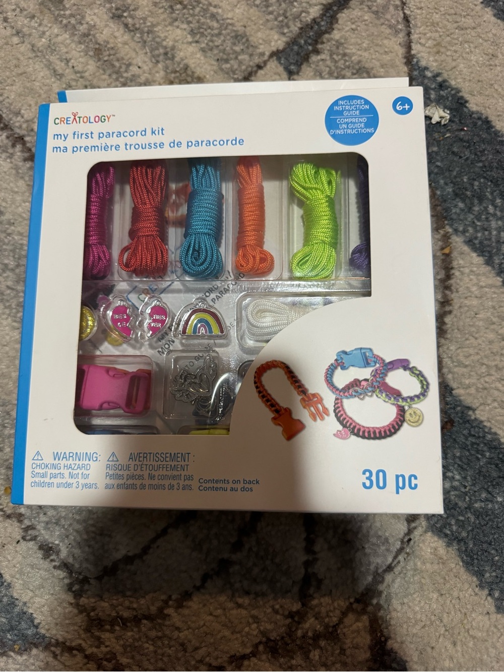 Creatology My First Paracord Kit - Rainbow Colors kit New Gift Summer Fun Craft